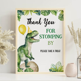 Undertecknande av Dinosaurs-favoriter på födelseda Poster