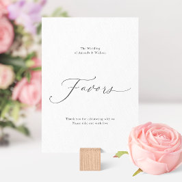 Undertecknande av Dusty Blue Wedding Favor Inbjudningar