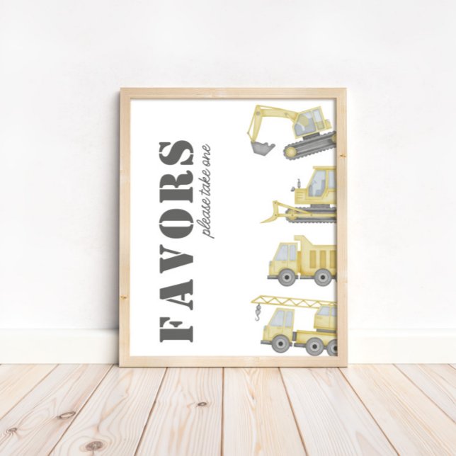 Undertecknande av favoriter för byggbojar i Lastbi Poster (Skapare uppladdad)