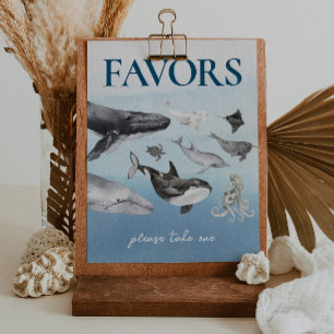 Undertecknande av favoriter i den moderna Rustic O Poster