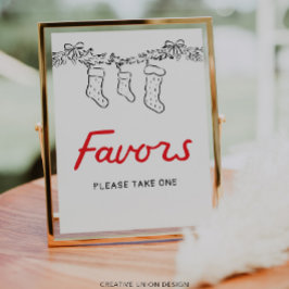 Undertecknande av favoriter i Hand plockade Merry 