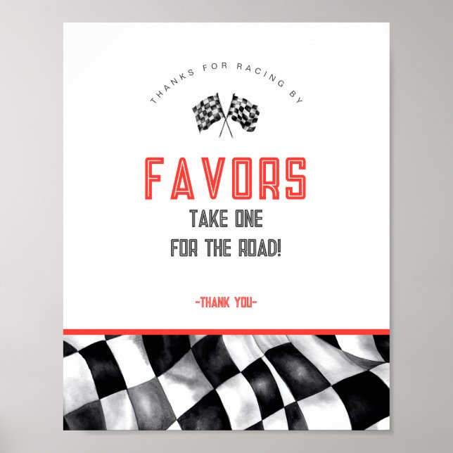 Undertecknande av favoriter i Red Tävling-Födelsed Poster (Framsidan)