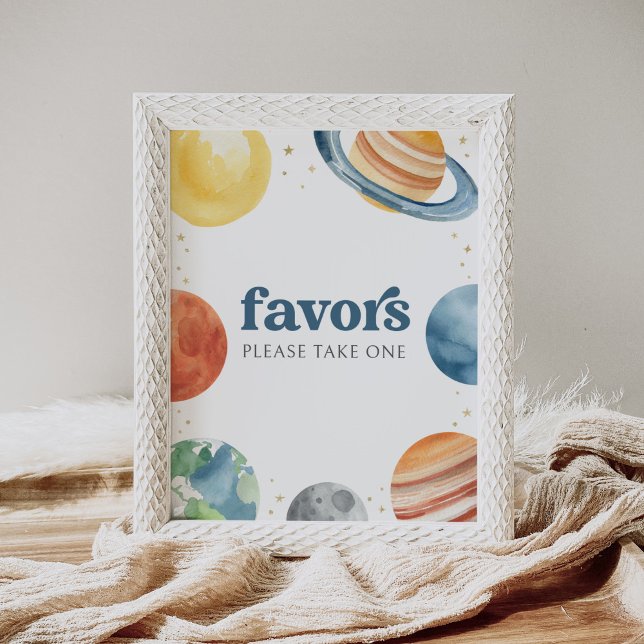 Undertecknande av favoriter i Rymden Födelsedagsfe Poster (Skapare uppladdad)