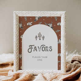 Undertecknande av favoriter i vilda western