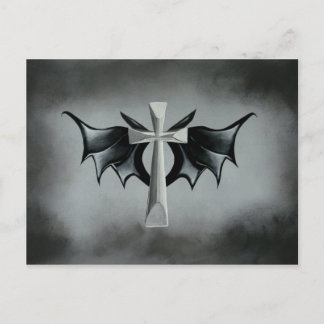 Undertecknande av Fladdermus Vykort