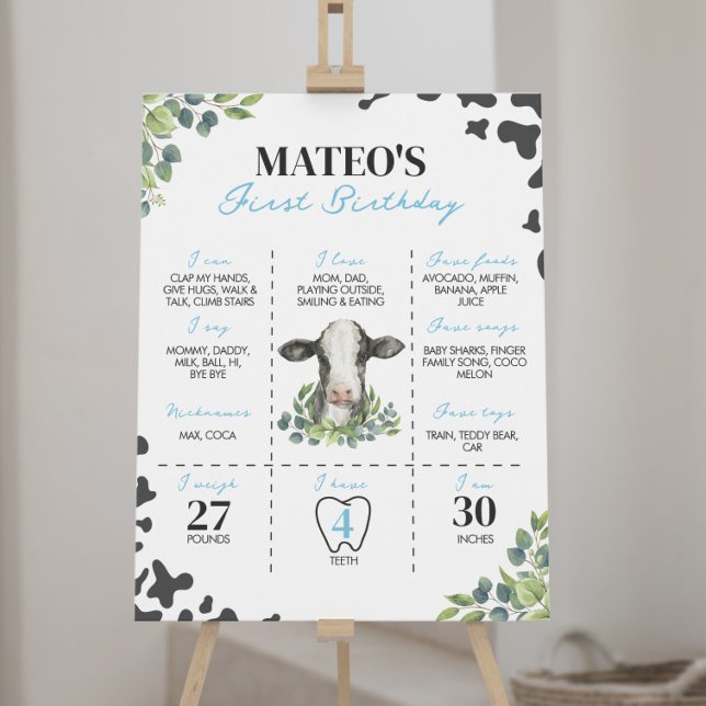 Undertecknande av första födelsedag poster (Skapare uppladdad)