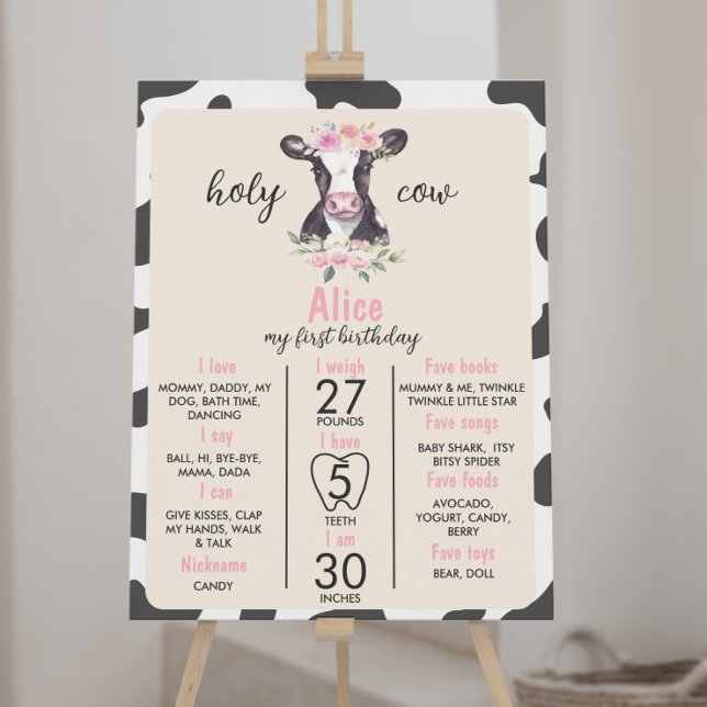 Undertecknande av första födelsedag poster (Skapare uppladdad)