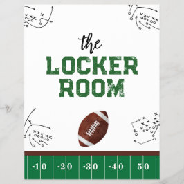 Undertecknande av fotboll i Party Reklamblad