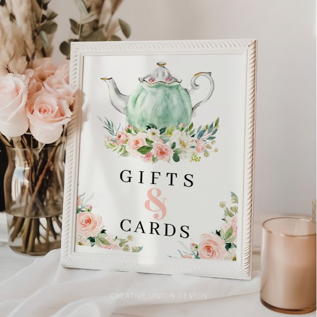 Undertecknande av gåvor och kort för Party i födel Poster (Skapare uppladdad)