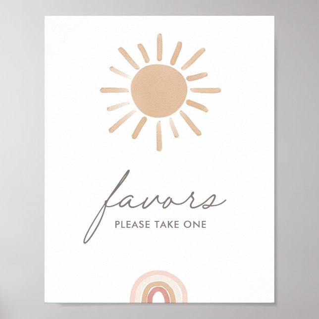 Undertecknande av Little Ray of Sunshine Baby Show Poster (Framsidan)