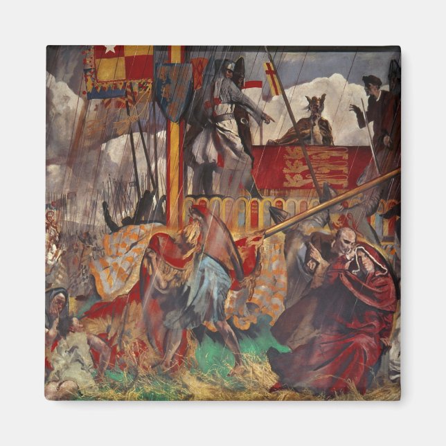 Undertecknande av Magna Carta, 1215 Magnet (Framsidan)