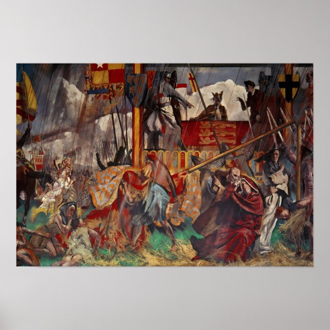 Undertecknande av Magna Carta, 1215 Poster (Framsidan)