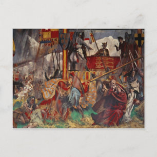 Undertecknande av Magna Carta, 1215 Vykort