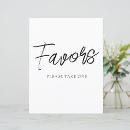 Undertecknande av minimalistiska favoriter i Party