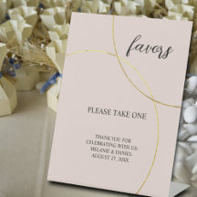 Undertecknande av minimalistiska Ringar bröllopsfa