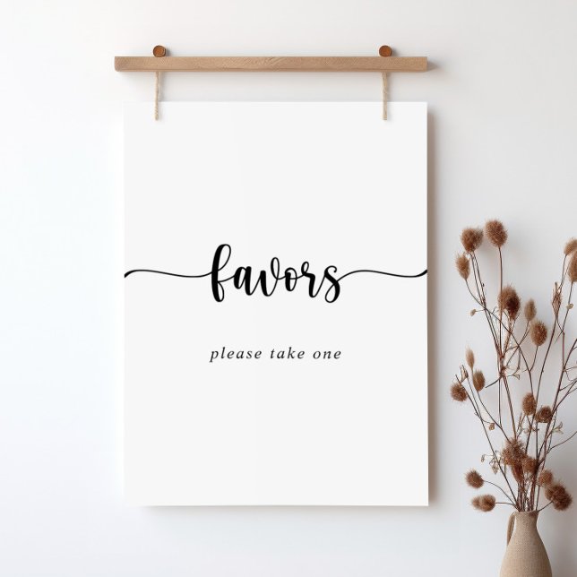 Undertecknande av minimalistkalligrafifavoriter poster (Skapare uppladdad)