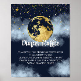 Undertecknande av nybörjare för bondblått och Guld Poster