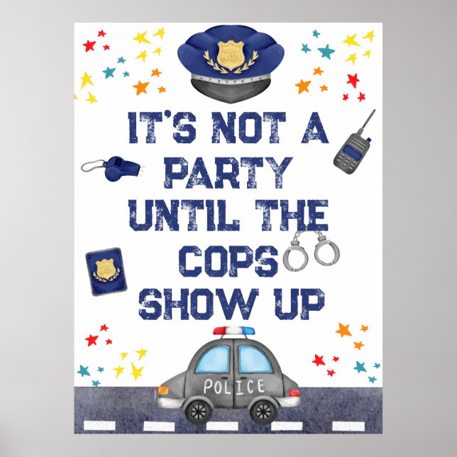 Undertecknande av Party Poster (Framsidan)