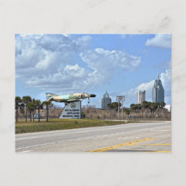 Undertecknande av USS Alabama Battleship Memorial Vykort