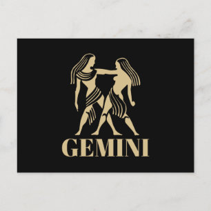 Undertecknandet av Celestial Astrology Horoscope G Vykort