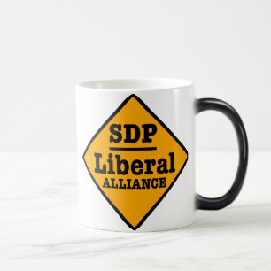 Undertecknar den frisinnade alliansen för SDP Magisk Mugg