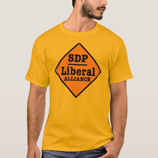 Undertecknar den frisinnade alliansen för SDP Tröja (Framsida)