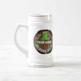 Undertecknar den irländska puben för personligen sejdel