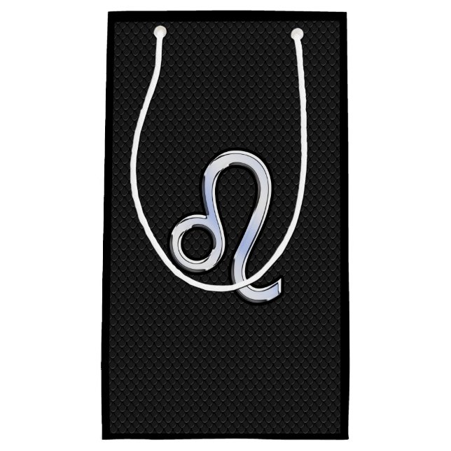 Undertecknar lik Leo för kromen Zodiac på orm flår (Framsidan)