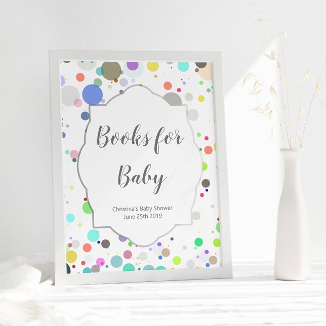 Undertecknet "Bokar för baby" | Gender för att vis Poster (Skapare uppladdad)