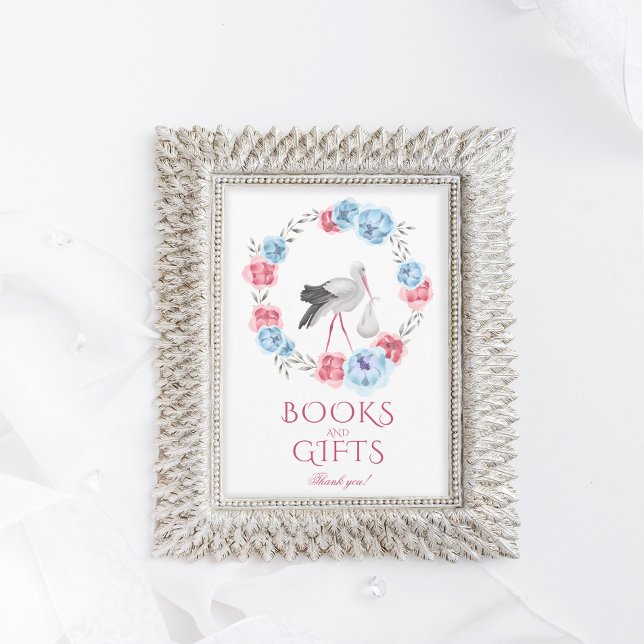 Undertecknet Bord om  babyskor för Rosa Inbjudningar (Skapare uppladdad)