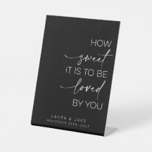 Undertecknet Dessert Bord - hur söt det är att äls