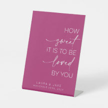 Undertecknet Dessert Bord - hur söt det är att äls