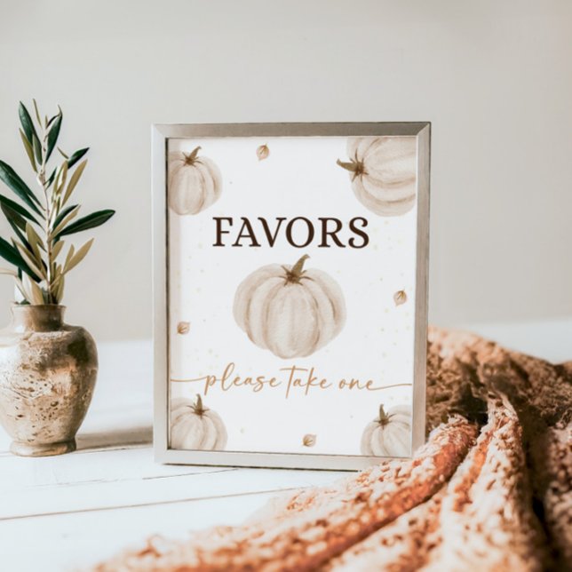 Undertecknet för våra små Pumpkin Birthday-favorit Poster (Skapare uppladdad)