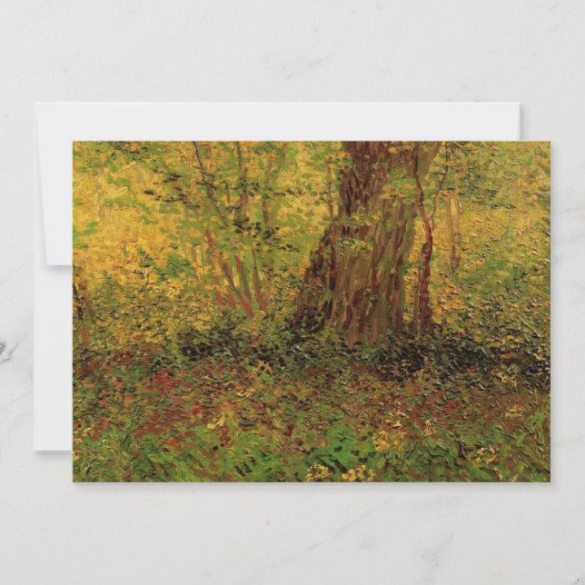 Undertillväxt av Vincent van Gogh Inbjudningar (Framsida)