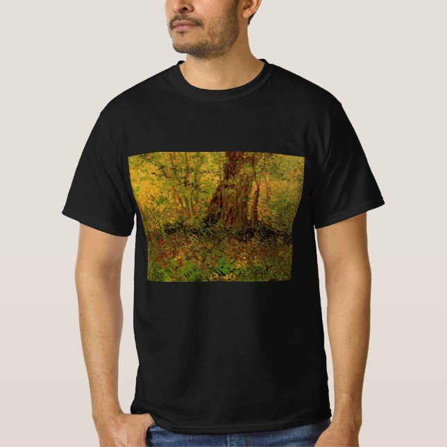 Undertillväxt av Vincent van Gogh T Shirt (Framsida)