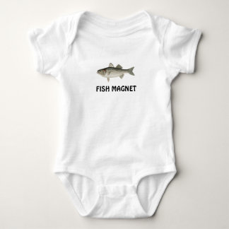 Undertröjor i Fish Magnet baby T Shirt