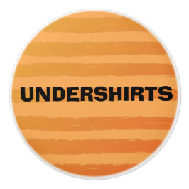 Undertröjor Orange Akvarell Ränder Knopp