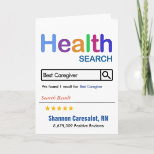 Underunderbar Caregiver Tack Kort