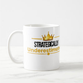 Undervärderad Tyst Självförtroende Citat Kaffemugg