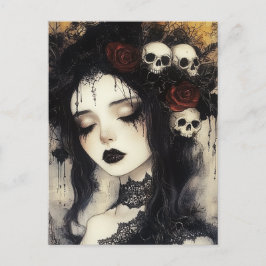 Undervärldens persephone-gudinna vykort