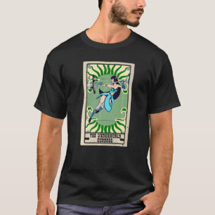 Undervärldsgudens Tarot Card Shaman Fortune T Shirt