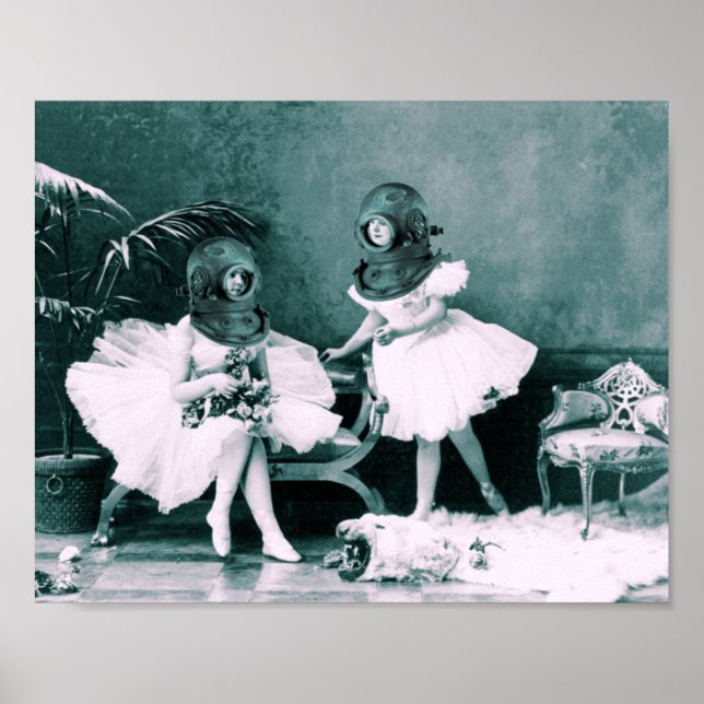 Undervatten Ballet Poster (Framsidan)