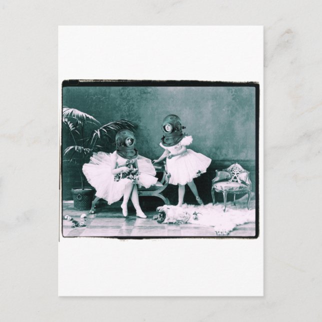 Undervatten Ballet Vykort (Framsida)