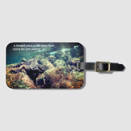 Undervatten för marin guana bagagebricka