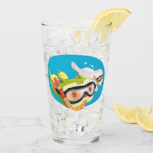 Undervatten Kärlek Glaskopp (Bakside Is)