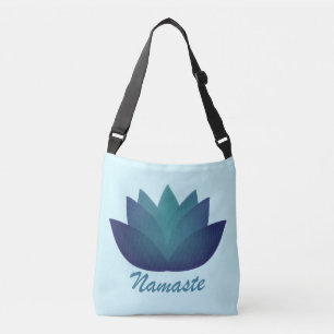 Undervatten Namaste Lotus Flower Axelväska