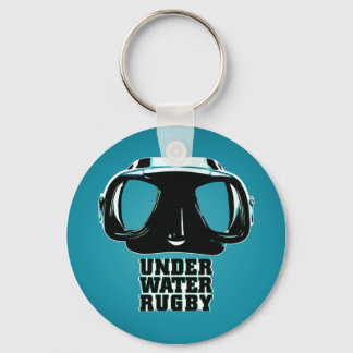 Undervatten Rugby Keychain 2 Nyckelring