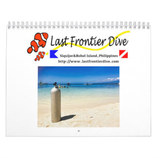 Undervatten till Siquijor S- L storlek Kalender