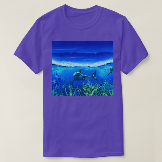 UNDERVATTENFANTASY T SHIRT (Design framsida)