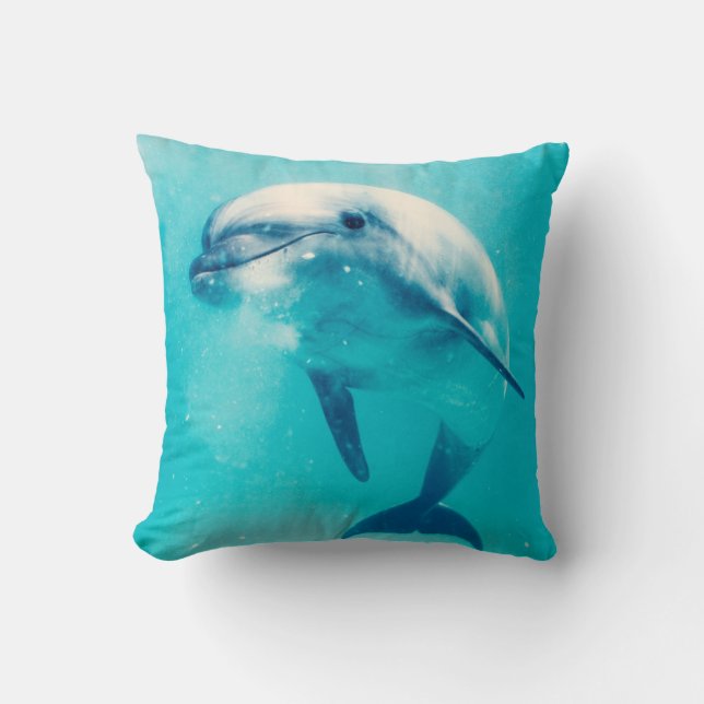 Undervattens- Bottlenosed delfin Kudde (Framsida)